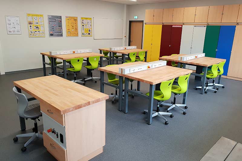 Elektronikraum Realschule Niedersachsen
